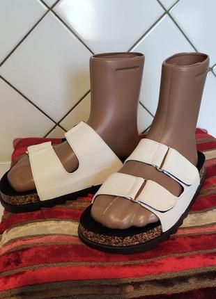 Шлепанцы на платформе италия.10 фото