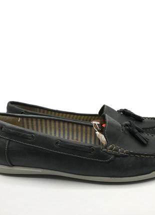 Женские кожаные мокасины 5th avenue