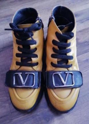 Кожаные полуботинки