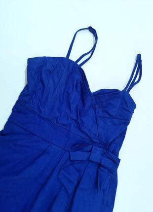 Платье короткое синее, bay2 фото