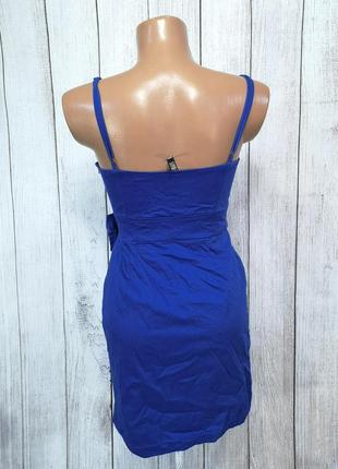 Платье короткое синее, bay6 фото