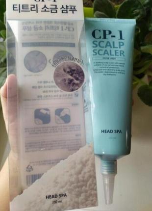 Средство для очищения кожи головы head spa scalp scaler cp-1 esthetic house1 фото