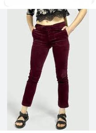 Микровельветовые штани