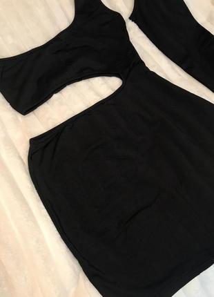 Платье с вырезами 8