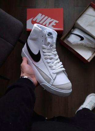 Кроссовки nike blazer mid 77 white