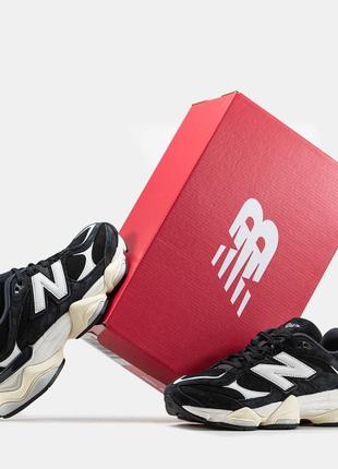 Кросівки жіночі new balance 9060 чорно-білі, Chan біланс, ню баланс, унісекс8 фото