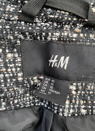 Стильное оверсайз пальто легкое h&m 40/l9 фото