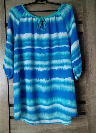 Стильная шифоновая туника, блуза infinity woman