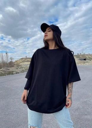 Футболка длинная турецкие/предоплата