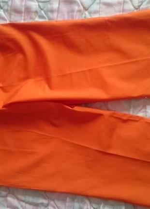 Оранжевые капри «liz claiborne»3 фото