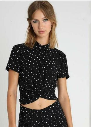 Блуза/сорочка в горох