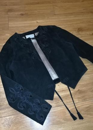 Піджак натуральний замш