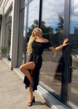 Сукня з вирізом🤩 5