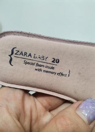 Кроссовки мокасины zara baby8 фото