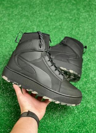 Ботинки кроссовки puma suede mid ad4pt winter trainers