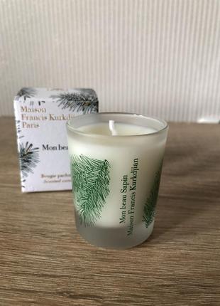 Maison francis kurkdjian mon beau sapin свічка