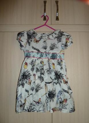 02/2017 хлопчатое плаття некст на 2-3 роки