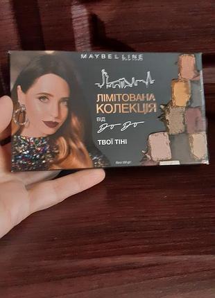 Палетка теней maybelline