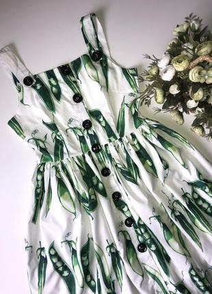 Платье в «горох» размер м. 2