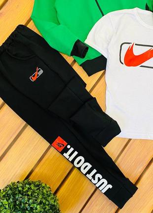 Крутий спортивний костюм трійка nike 116-172 см8 фото