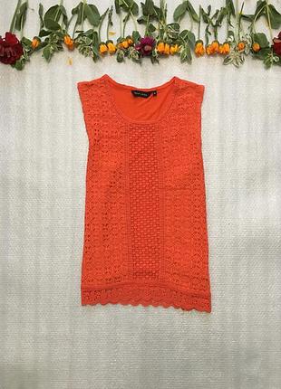 Футболка летняя кружевная new look 10