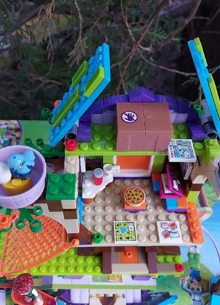 Конструктор лего френдс будиночок на дереві парк розваг4 фото