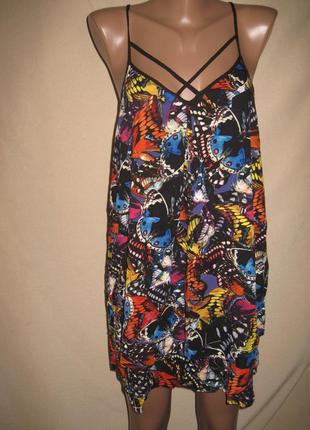 Віскозний сарафан warehouse р-р12