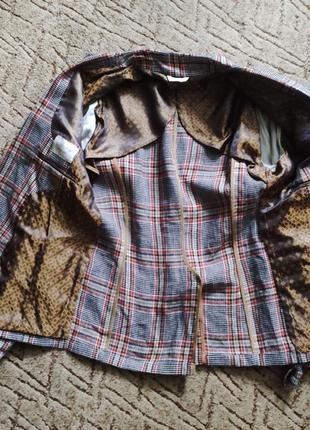 Крутячий льняной пиджак xagon man, италия3 фото