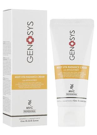 50ml multi vita radiance cream от genosys крем мультивитаминный для лица