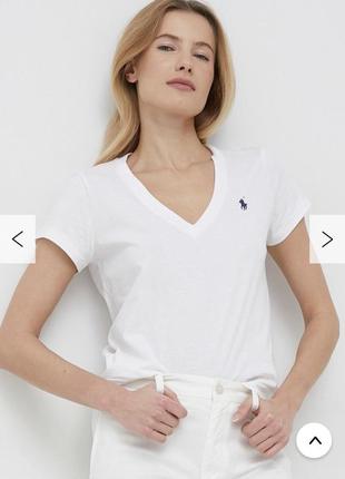 Базова біла футболка polo ralph lauren