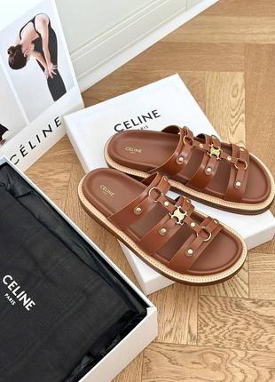 Шлепанцы босоножки celine