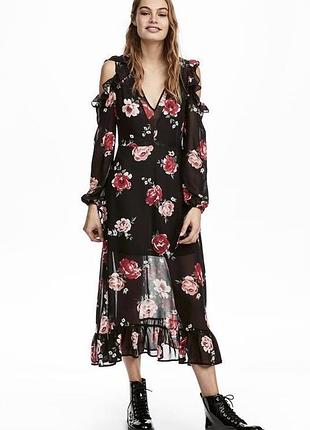 Платье летнее розы