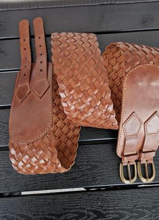 Ремень monsoon, из натуральной кожи