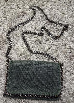 Фирменная сумка клатч genuine leather