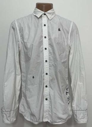 Рубашка gaastra, 100% хлопок, m-l, как новая!