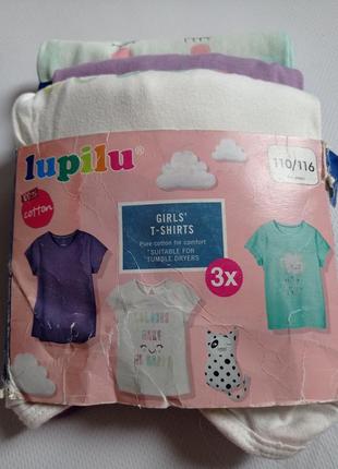 Lupilu. футболка на девочку 116 размер2 фото