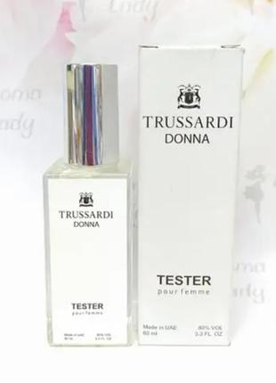 Парфумована вода тестер жіночий trussardi donna (трусарди донна) 60 мл