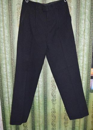 Красивые подростковые, мужские брюки в полоску