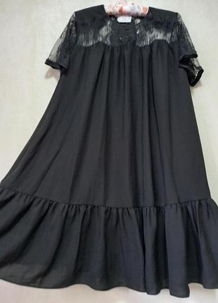 Платье черное