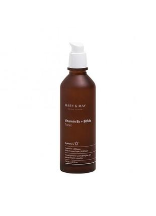 Тонер із біфідобактеріями та вітаміном b5 mary&may vitamine b5 bifida toner3 фото