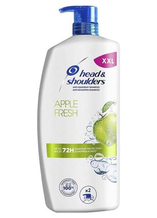 Шампунь для волос против перхоти head & shoulders apple fresh 900ml с дозатором