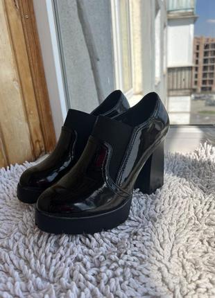 Ботинки, туфли кожа