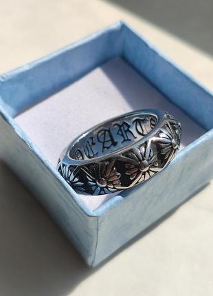 Кольцо chrome hearts 6