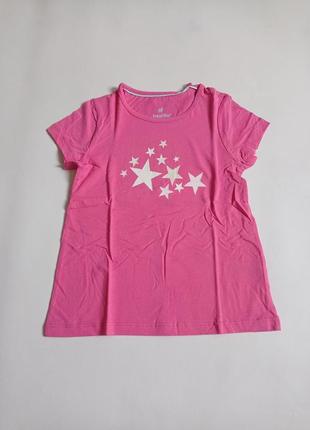 Lupilu. футболка со звездами. 116 размер.3 фото
