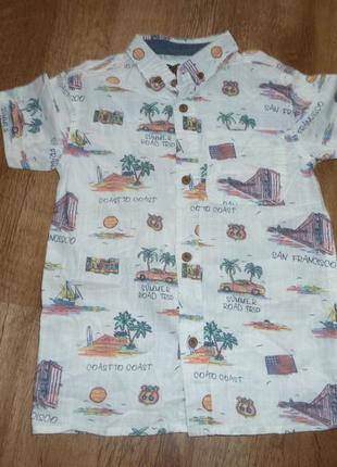 Rebel тонка бавовняна сорочка на 6-7 років, індія