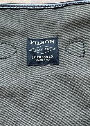 Filson rugged twill rucksack, made in usa, рюкзак7 фото