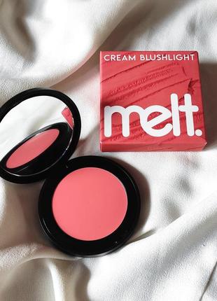 Кремовые румяна melt cosmetics cream blushlight - pink sand