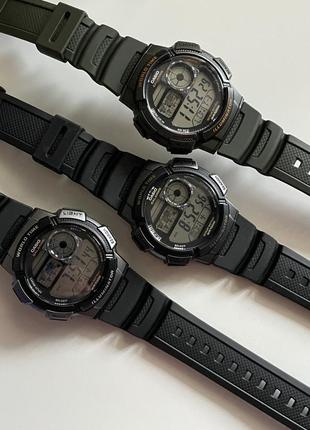 Casio ae1000 ae-1000 g-shock illuminator 10 years battery касіо касио годинник тактичний військовий