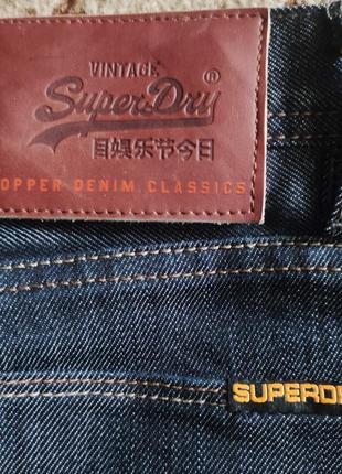 Шикарные джинсы superdry, оригинал!3 фото