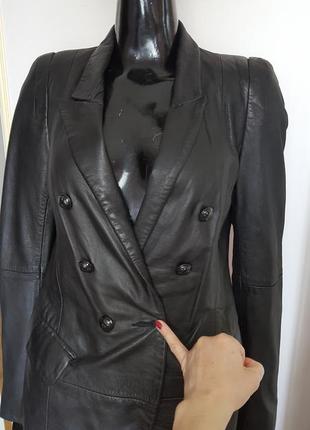 Шкіряна куртка піджак zara